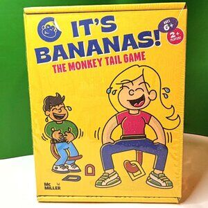 It’s Bananas! Monkey Tail Game McMiller 2022 Fun Family Party Game New Sealed